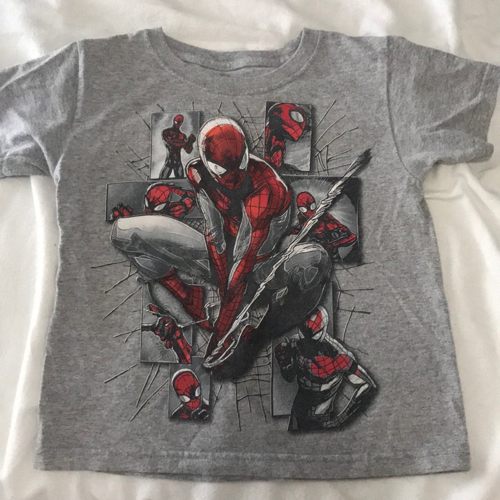 Boys Spiderman t shirt